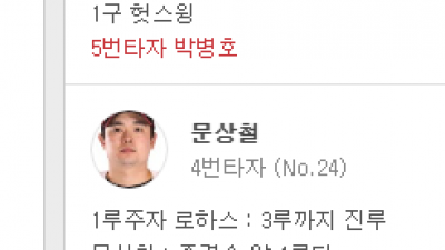 박병호 드자인? 박병호 스타일?